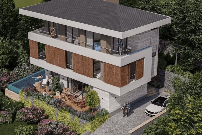 Villa Marula - Аланья, Центр, Турция